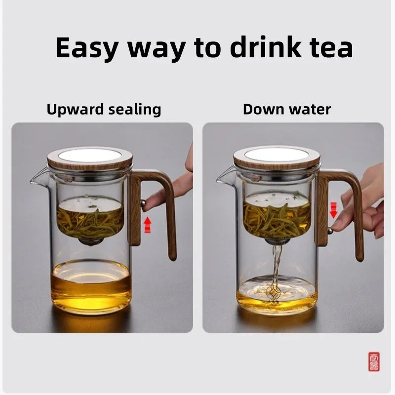 Exotic glass teapot with magnetic switch (600ml and 800 ml)