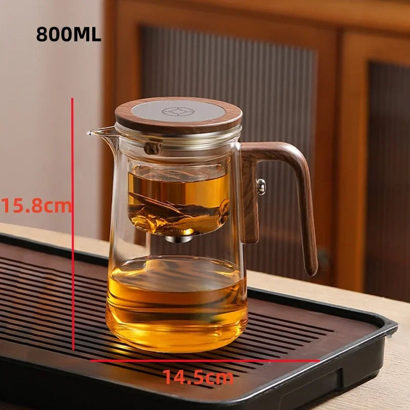 Exotic glass teapot with magnetic switch (600ml and 800 ml)