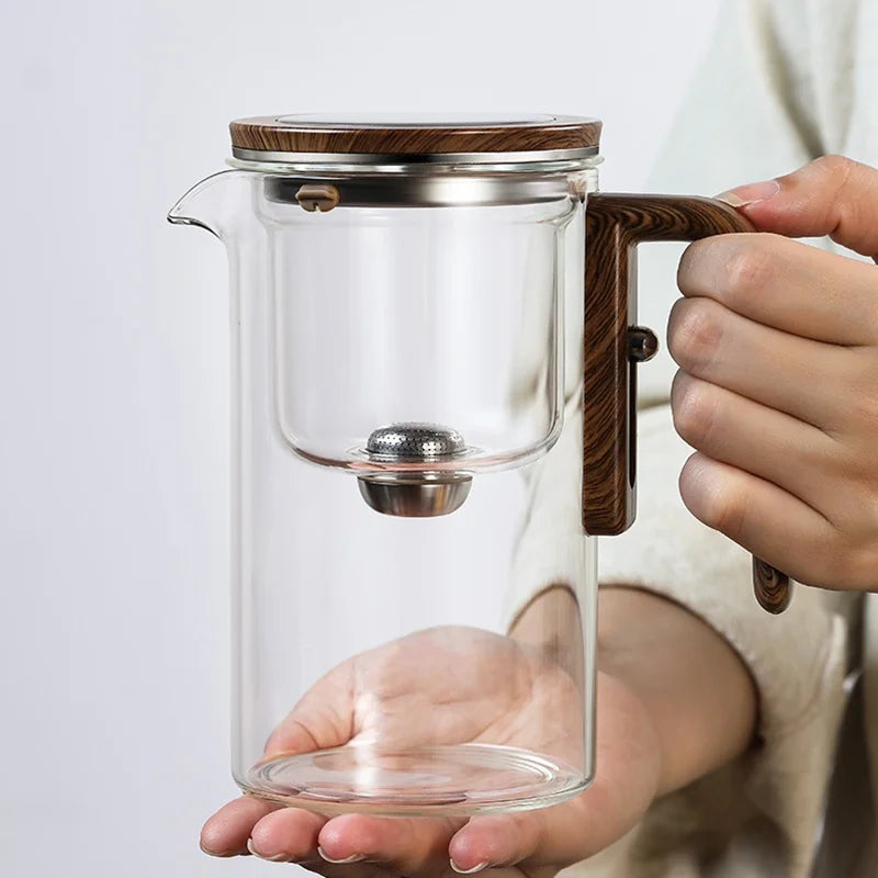 Exotic glass teapot with magnetic switch (600ml and 800 ml)