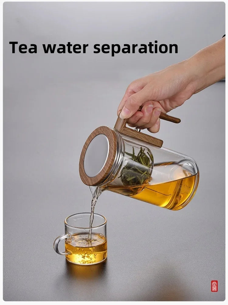 Exotic glass teapot with magnetic switch (600ml and 800 ml)