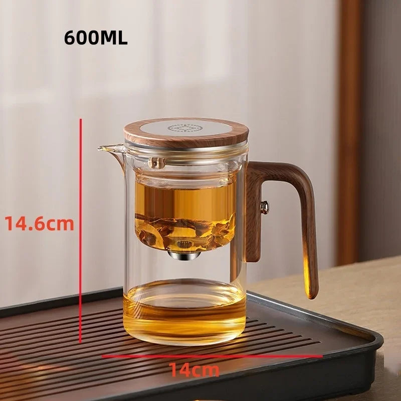 Exotic glass teapot with magnetic switch (600ml and 800 ml)
