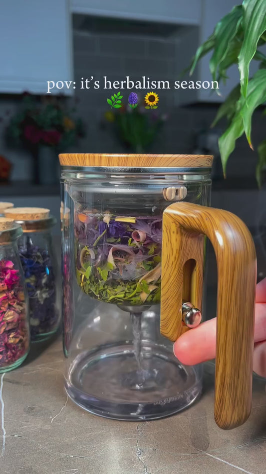 Exotic glass teapot with magnetic switch (600ml and 800 ml)