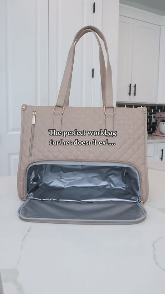 Totechic multi functional lunch tote bag for working women